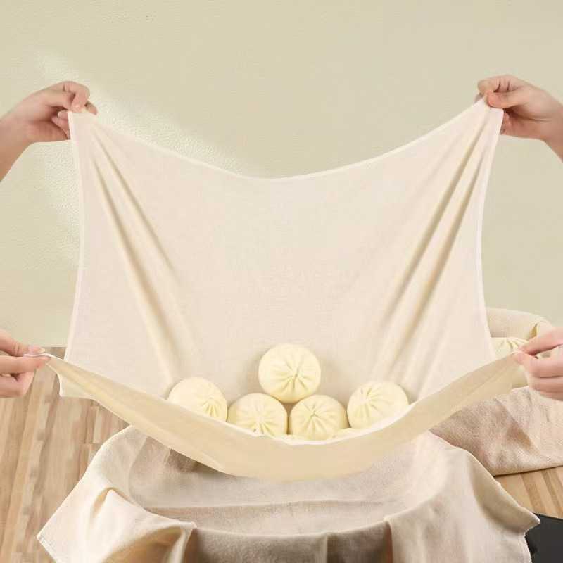 新款直销现货供应家用蒸笼布 过滤布蒸包子屉布蒸笼垫子蒸馍垫蒸