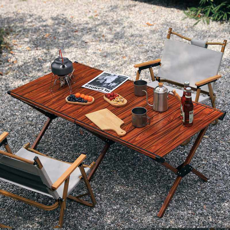 新款直销户外铝合金蛋卷桌便携式野餐桌烧烤桌野营装备桌自驾游轻,户外/登山/野营/旅行用品,户外桌子,淘宝优惠券,粉丝福利购,淘宝优惠卷