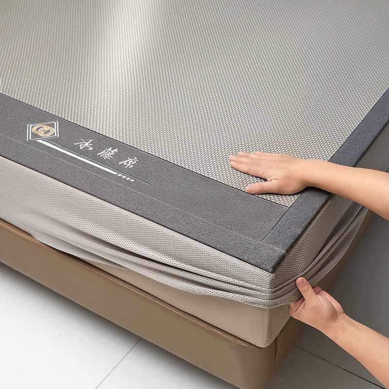 新款直销新款冰丝藤席三件套母婴级夏季空调软席可折叠冰藤凉席床,床上用品,藤席,淘宝优惠券,粉丝福利购,淘宝优惠卷