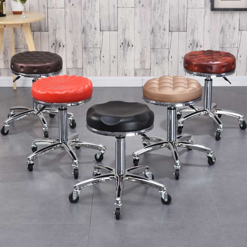 新款直销货源跨境升降旋转酒吧凳美容凳大工凳小圆凳美发椅子邮购