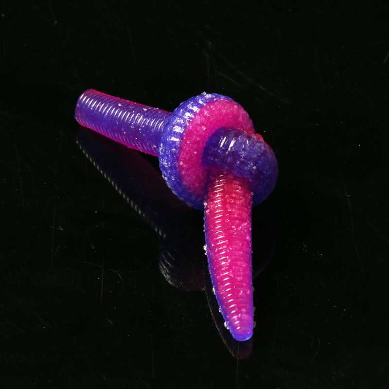 新款直销14cm10g面条虫路亚软饵软虫加盐加腥黑坑水库鲈鱼浮水沉