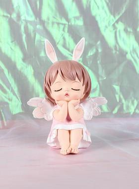 新款直销创意安妮宝贝树脂工艺品摆件可爱存钱罐学生儿童礼品家居