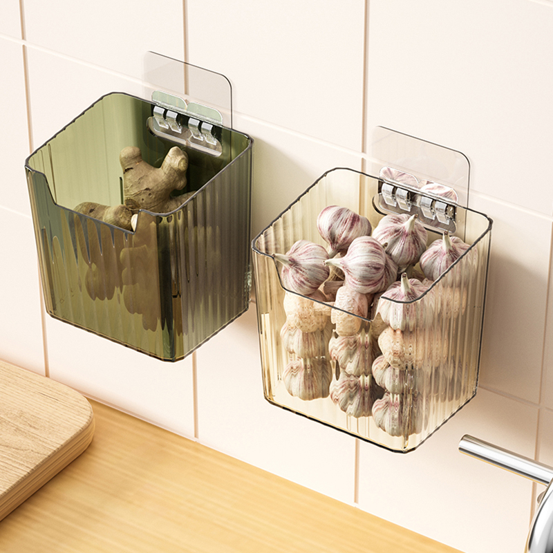 厨房葱姜大蒜冰箱收纳盒