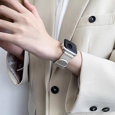 适用华为WatchD3表带真皮腕带