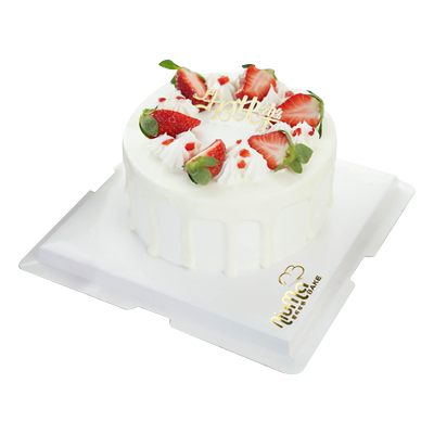 蛋糕金属分离贴立体镂空撕膜留字