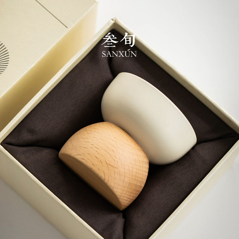 叁旬木馨茶杯主人杯陶瓷茶具