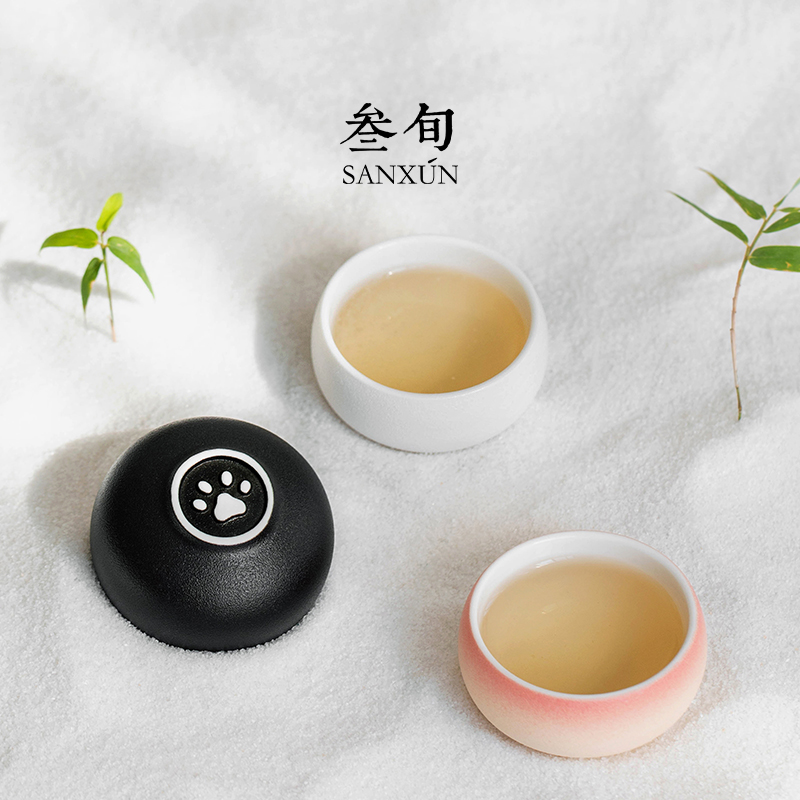 叁旬熊猫茶杯陶瓷茶具