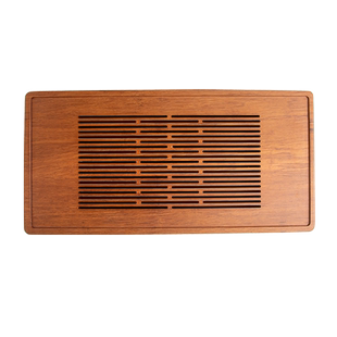 叁旬弦乐实木茶盘家用简约干泡茶台现代茶具竹制托盘排水式小茶海