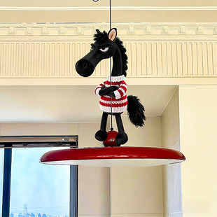 小马挂件吊灯装饰玩偶包挂件门把手保护套2026马年新年装饰吉祥物