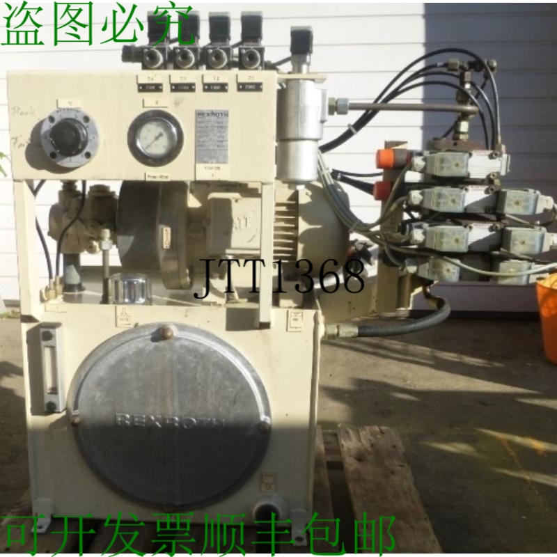 原装供应液压装置2.2kw液压泵Rexroth 1pv2v5-31/16re01mc70a1，1