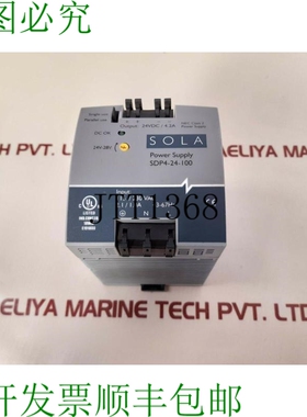 原装供应Sola SDP4-24-100 交流电源 115/230V