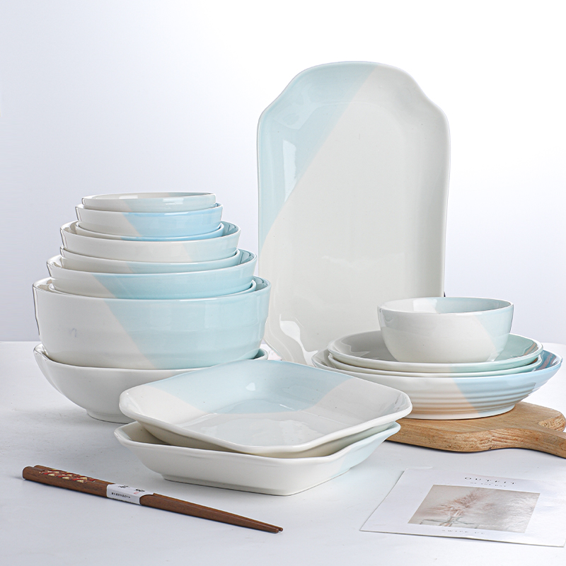 陶瓷盘子微波炉菜盘家用碟子