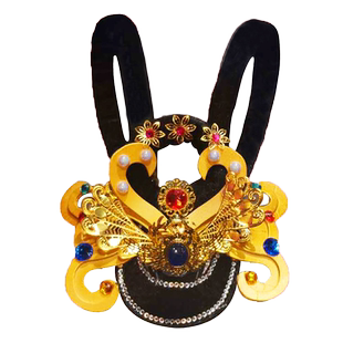 古典舞敦煌飞天汉服舞蹈头饰丽人行发饰打鼓服唐宫古风假发发髻女