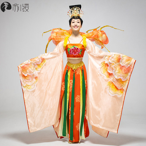 新款古典舞演出服霓裳羽衣中国风