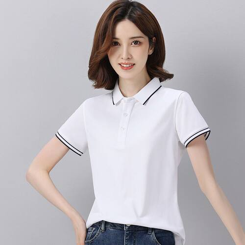 polo衫定制印logo文化衫男女通款