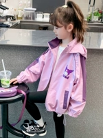 Весенняя детская осенняя мультяшная куртка, в западном стиле, в корейском стиле