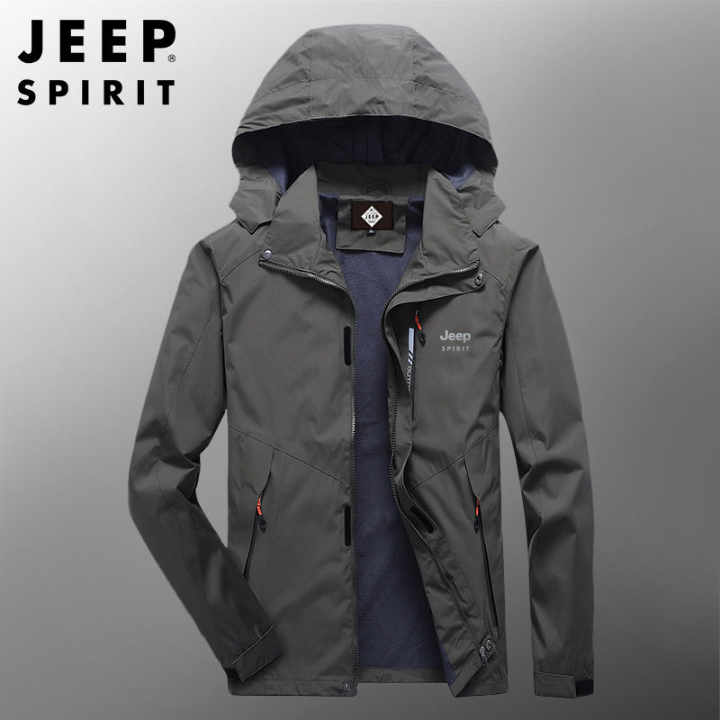 JEEP吉普官方中年款男装正品夹克
