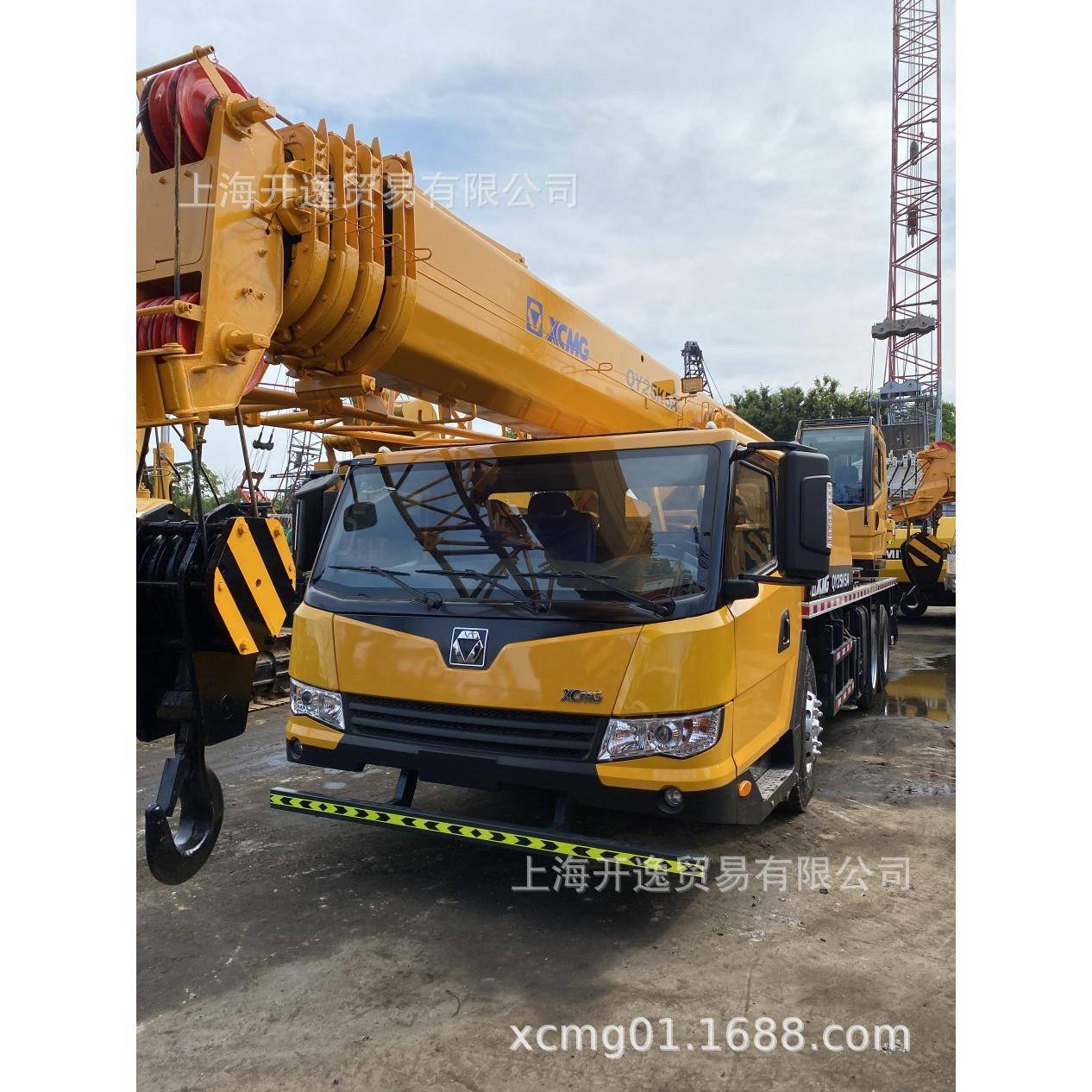 二手轮胎起重机25吨吊车QY25K5AQY25K525吨汽车吊