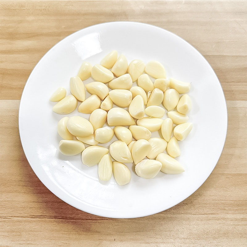 新鲜现剥大蒜粒 去皮大蒜米蒜瓣 餐饮食品酒店 满5件顺丰包邮