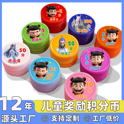 哪吒积分币定制好习惯奖励