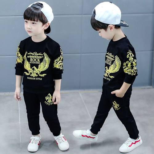 帅气男童春秋孩子衣服