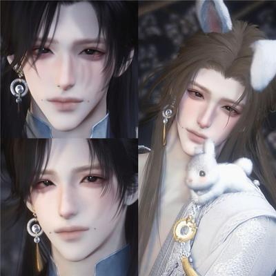 发2 玉念 kyomomoo 玉兔化形了 兔布轻巧 燕云十六声捏脸男
