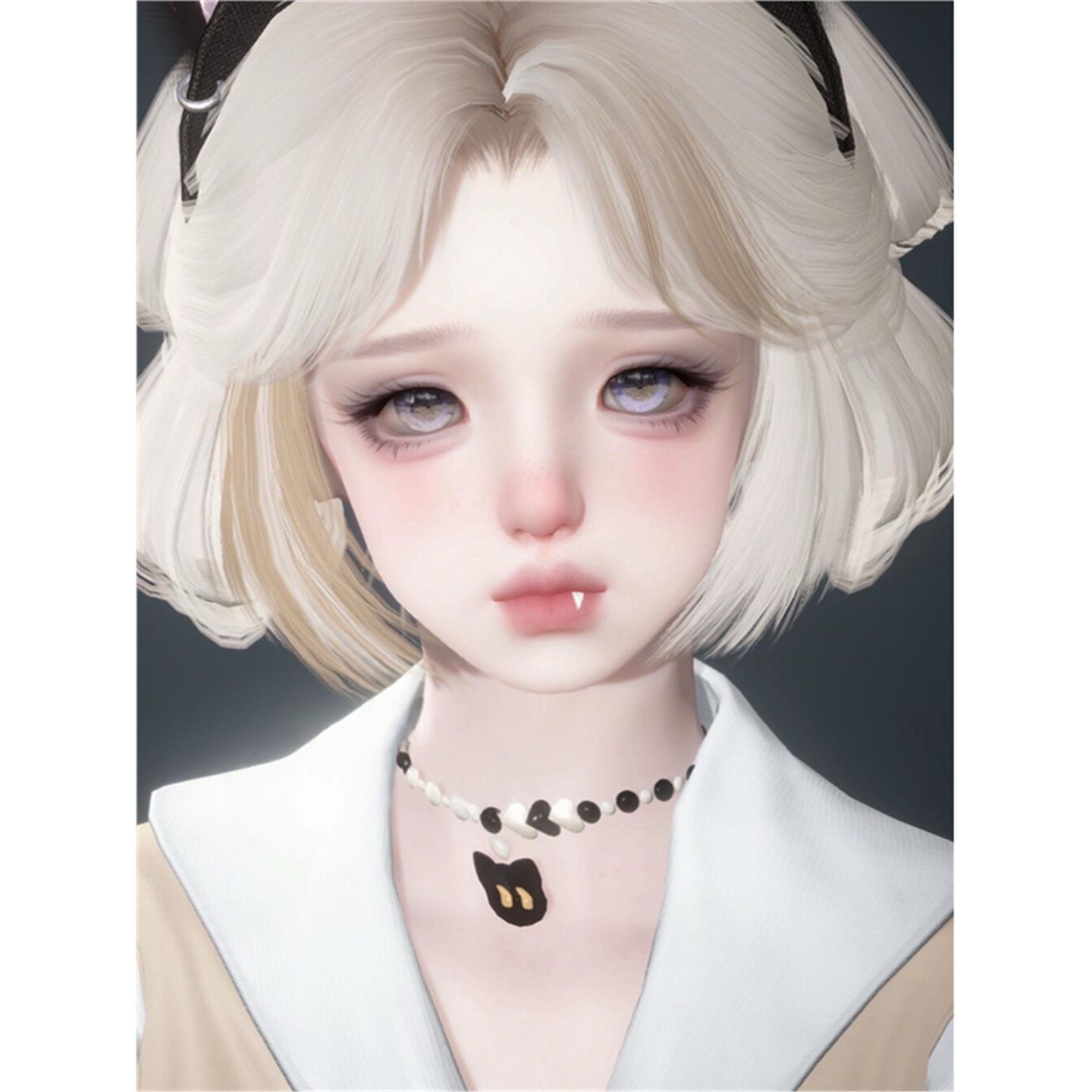 发3 淘气包 落花 青柠 渔粉粉 逆水寒手游捏脸女通用