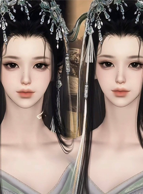 虞美人 川上述 逆水寒手游捏脸女通用