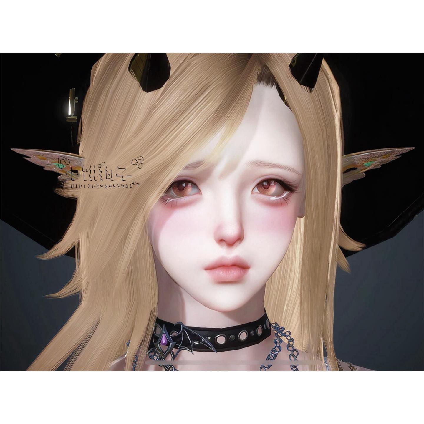 小饼狗子 委屈蛋 逆水寒手游捏脸女通用