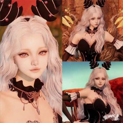 倪克斯 AION2 永恒之塔2捏脸 台服韩服魔族天族捏脸通用女