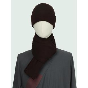 特价僧帽围巾两件套针织帽和尚出家师父秋冬保暖弹力尼姑帽男女棉