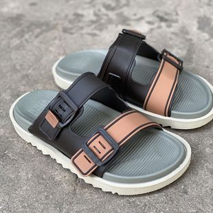 soul橡胶一字拖男拖鞋 泰国进口Rubber 女外穿ins潮沙滩情侣防滑水