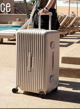 CECE2025新款行李箱女大容量铝框加厚结实耐用旅行拉杆男学生皮箱