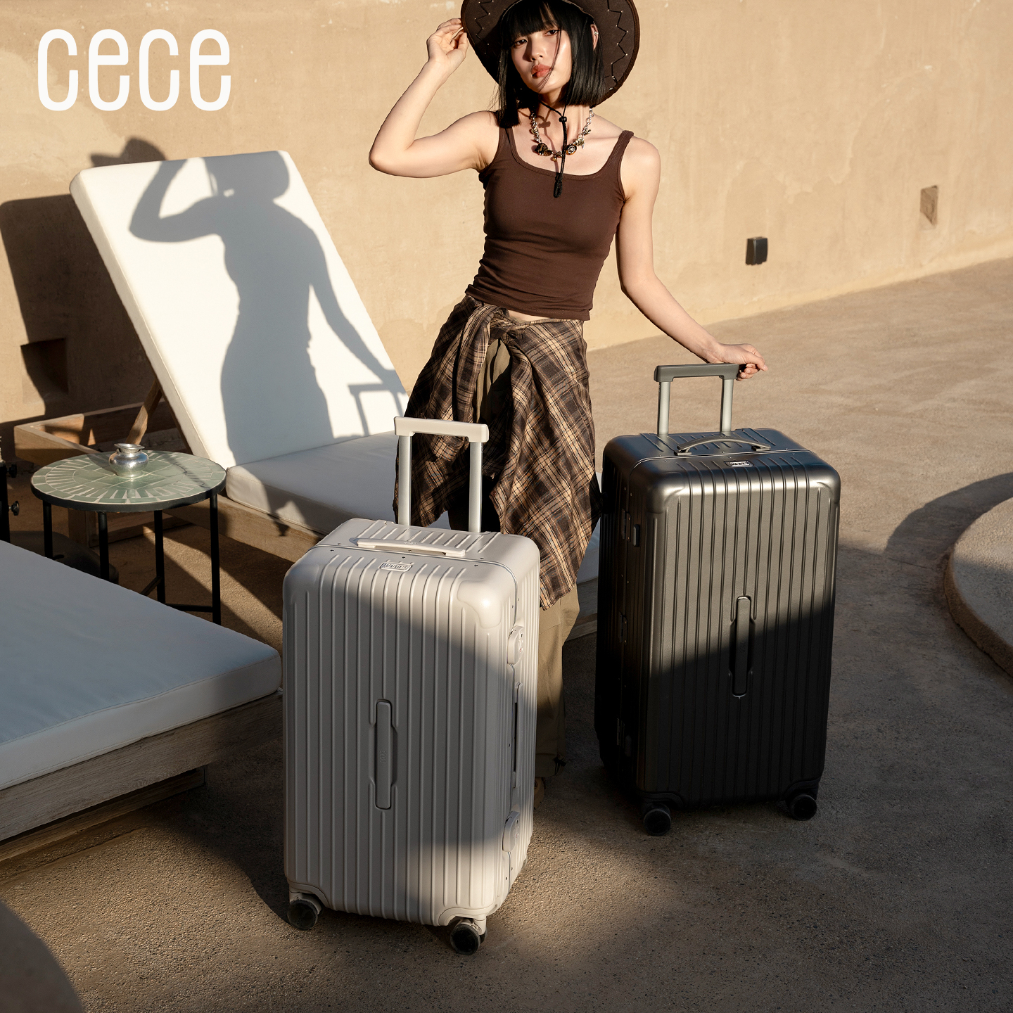 CECE2025新款行李箱女大容量