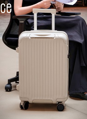 CECE可扩展大容量行李箱女拉杆登机旅行密码箱结实耐用箱子登机箱