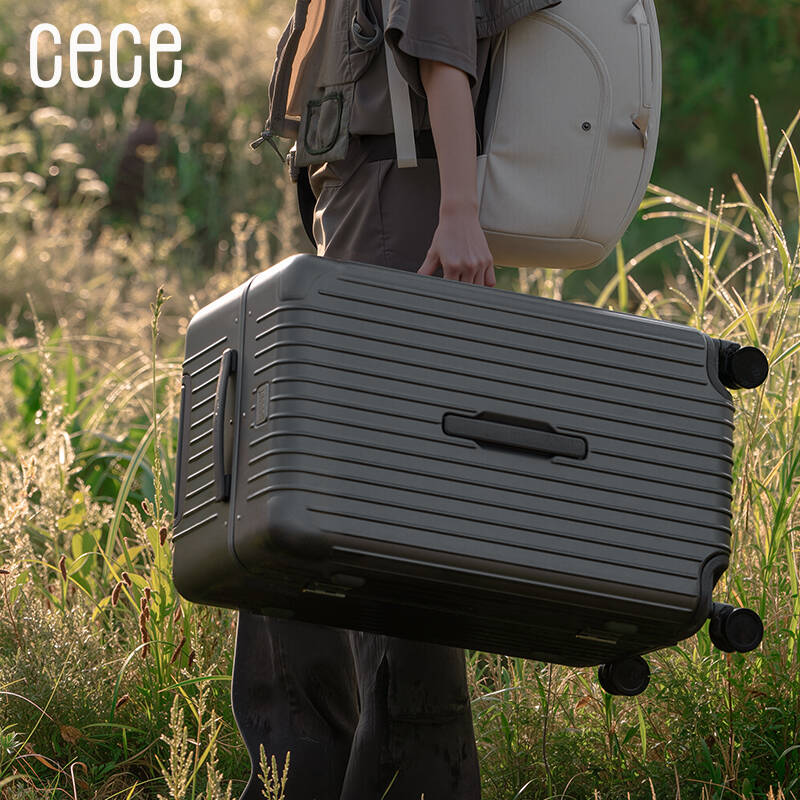 CECE2025新款行李箱女大容量加厚结实耐用铝框旅行拉杆男学生皮箱