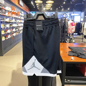 Nike耐克Jordan飞人男子篮球训练短裤AJ速干宽松透气五分裤CV3087