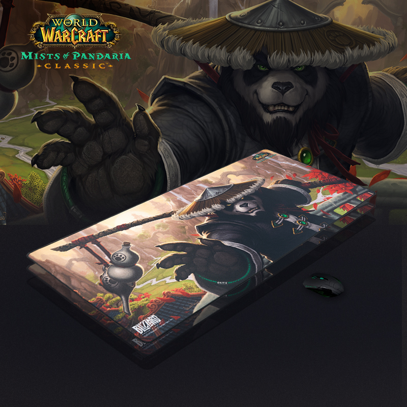 魔兽世界熊猫人鼠标垫