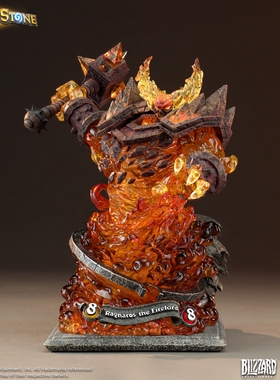 Blizzard暴雪游戏周边炉石传说炎魔之王拉格纳罗斯1/10馆藏雕像