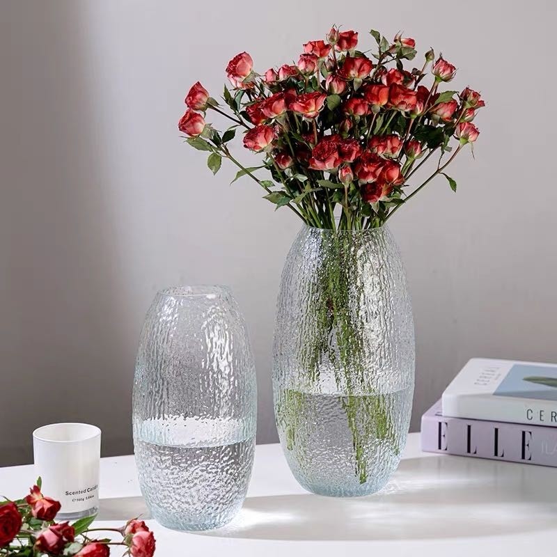 轻奢玻璃花瓶透明水养龙柳马醉木摆件客厅插花,鲜花速递/花卉仿真/绿植园艺,花瓶,淘宝优惠券,粉丝福利购,淘宝优惠卷