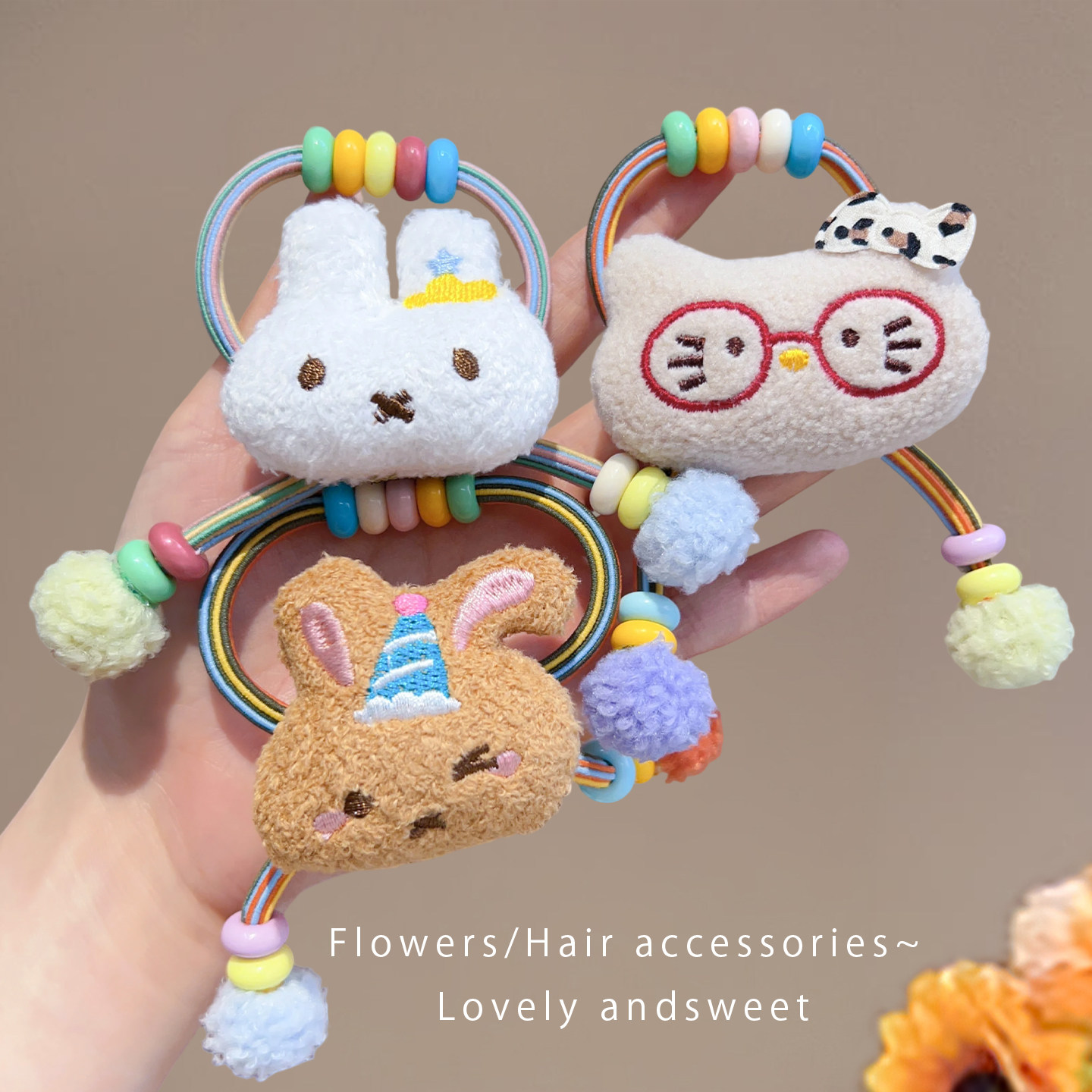 儿童发圈小女孩扎头发的新款头绳高弹不伤发橡皮筋女儿童发生发饰,童装/婴儿装/亲子装,发饰,淘宝优惠券,粉丝福利购,淘宝优惠卷