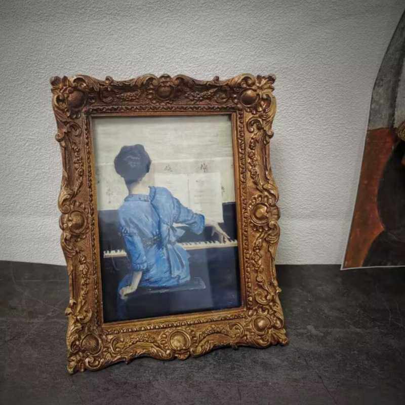 新款直销复古相框木框摆件客厅摆台画框手工桌面挂画镜框工艺品专,家居饰品,相框/画框,淘宝优惠券,粉丝福利购,淘宝优惠卷