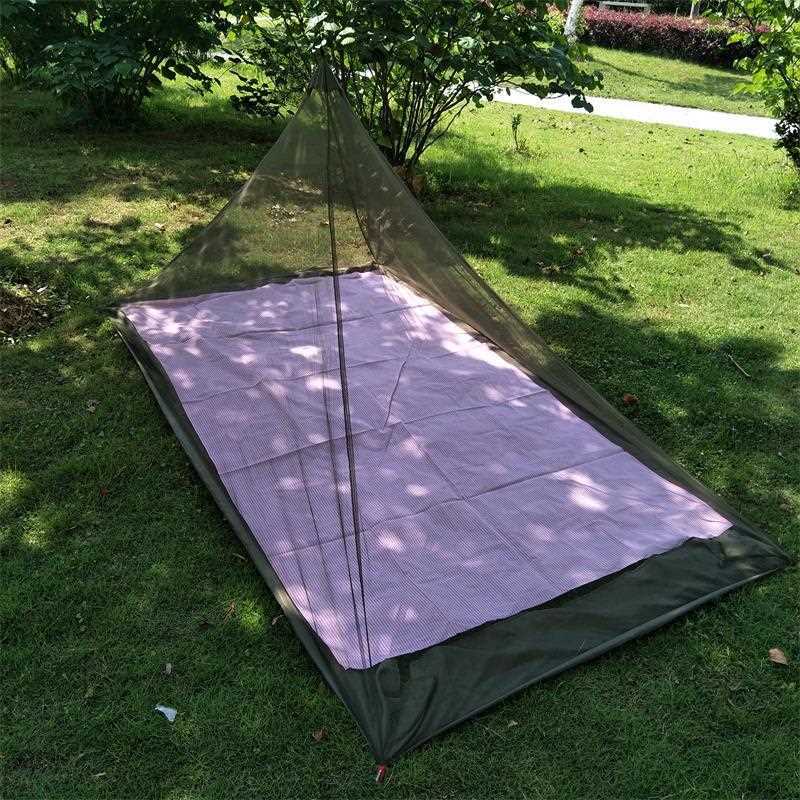 新款直销户外用品露营单人三角蚊帐便携式防蚊虫旅游休闲帐篷