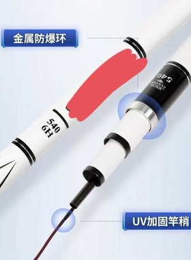 新款直销低价处理鱼竿库存5H28调6H19调碳素台钓竿鲫鱼干鲤鱼杆8