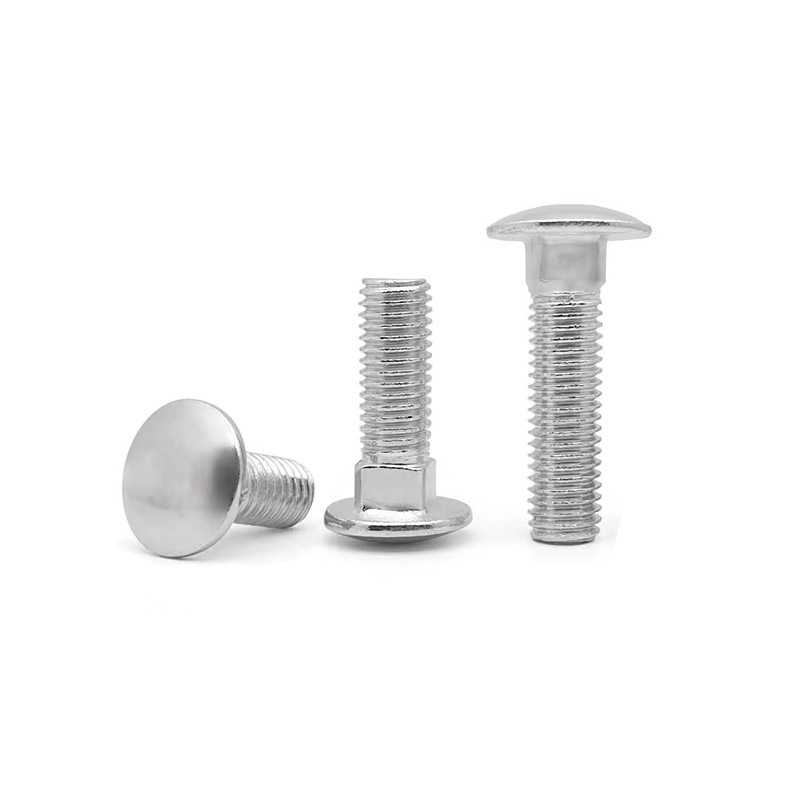 新款直销镀锌马车螺栓 马车螺丝 货架螺丝 半圆头方颈螺丝M4M5M6M