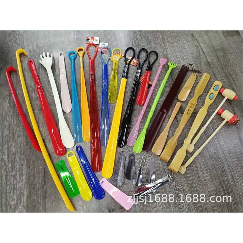 新款直销弯柄木头鞋拔 酒店实木制鞋拔子鞋拨穿鞋器 家用皮鞋提鞋