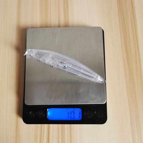 新款直销日系短舌浮水路亚饵米诺空白毛坯10g/10.5cm外贸米诺假饵