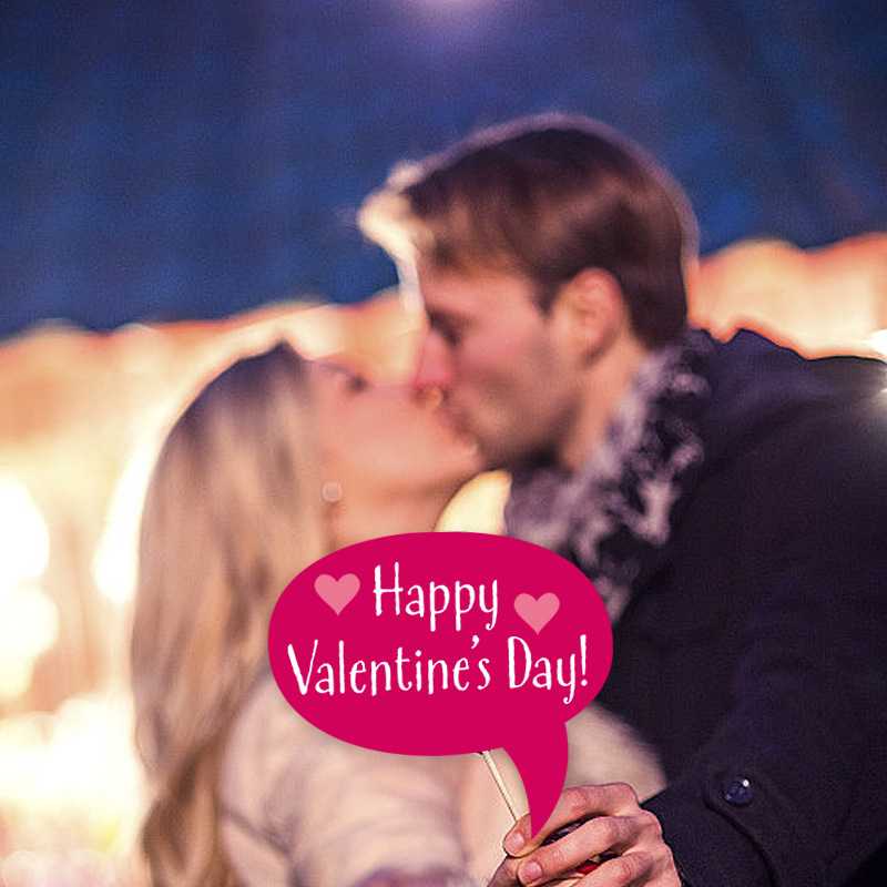 新款直销亚马逊20件套情人节派对用品搞怪拍照爱心帽子道具面具七