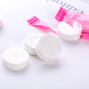 新款 一次性压缩毛巾吸水棉旅游旅行便携洗脸巾美容洁面 直销50只装