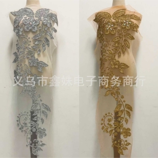 新款直销工厂树脂胶网钻热熔胶钻非洲bodice panel布贴迷你熨斗 D